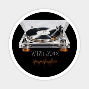 Retro Turntable Magnet